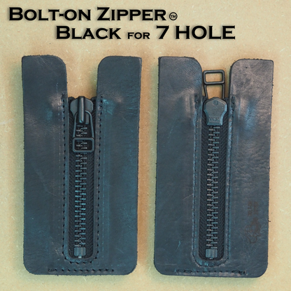 Bolt-on Zipper™ Black for 7-hole：ボルトオンジッパー™ ブラック 7-hole用