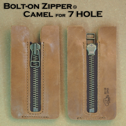 Bolt-on Zipper™ Camel for 7-hole：ボルトオンジッパー™ キャメル 7-hole用